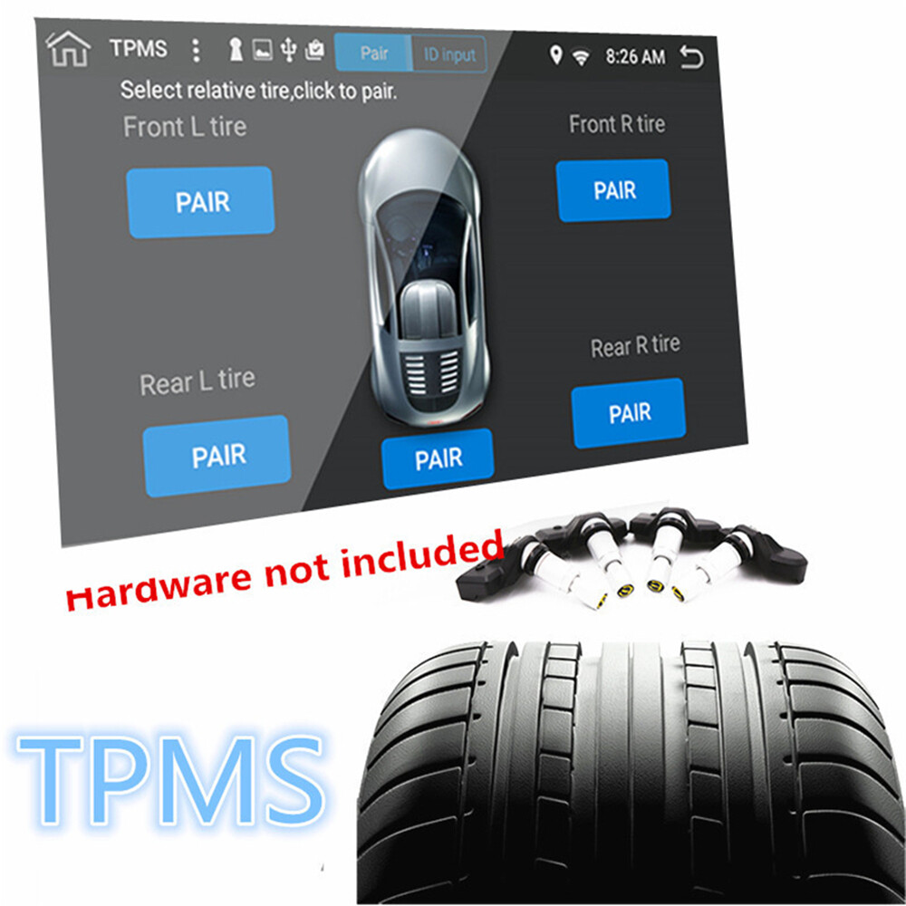 Car Headrest Multimedia Player 1080P Touch Screen Bluetooth GPS 2+32G Android 12