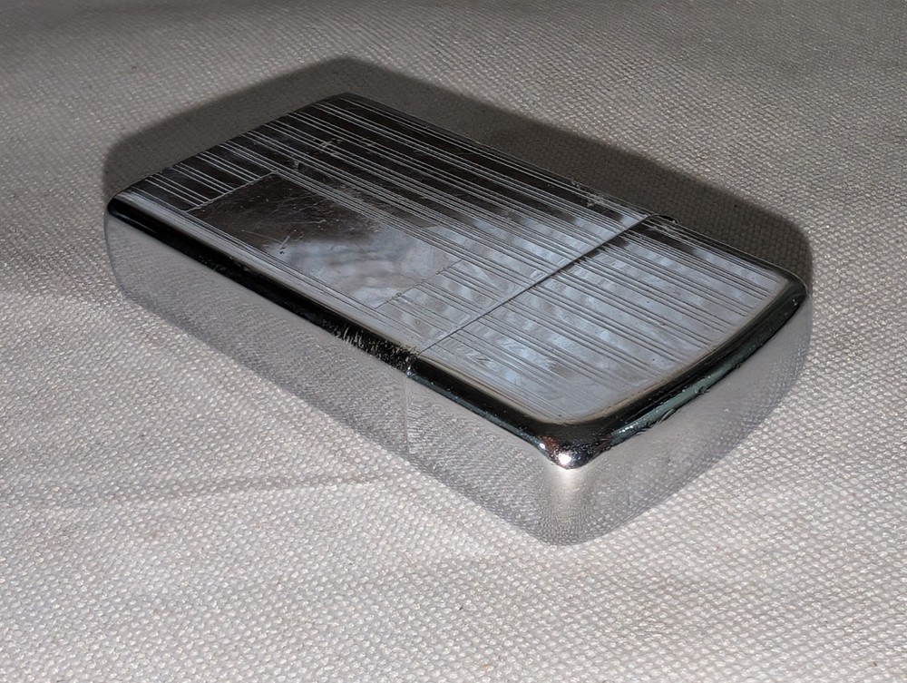 Vintage ZIPPO Cigarette Lighter AS IS (no spark)