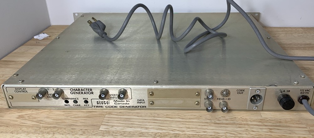Vintage Skotel Time Code Generator Model TCG80 N - See Description