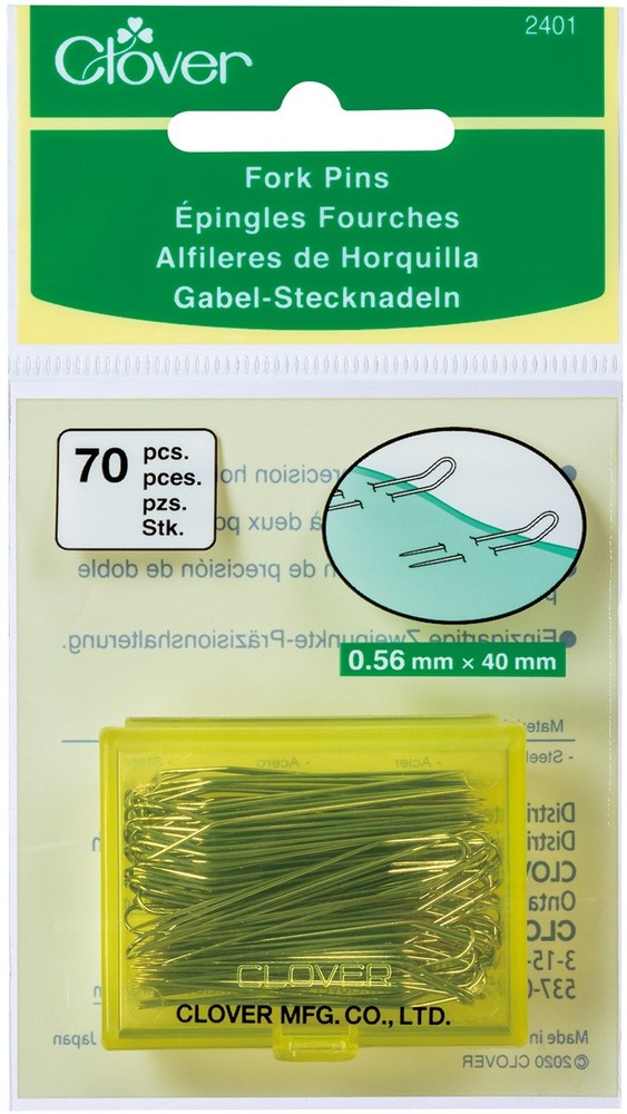 Clover Fork Pins-70/Pkg
