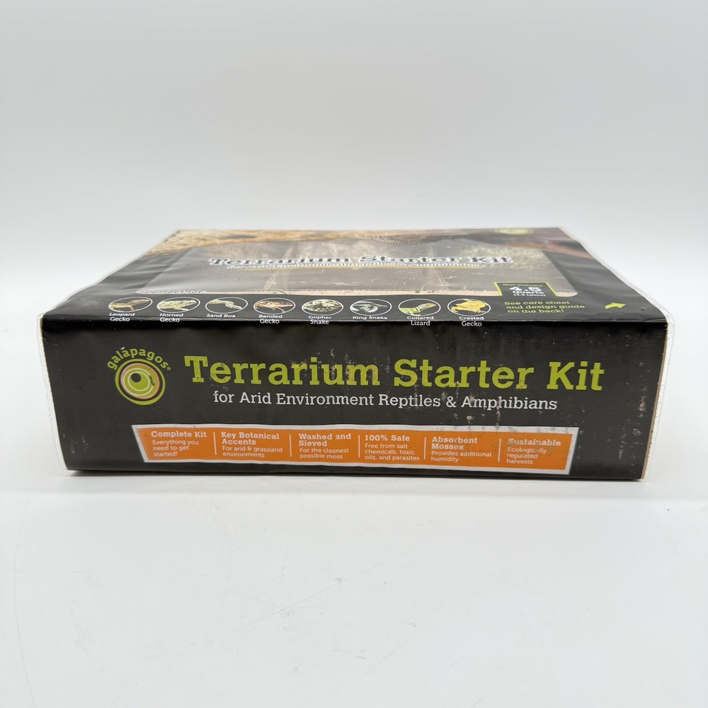 Galapagos Terrarium Starter Kit, Arid