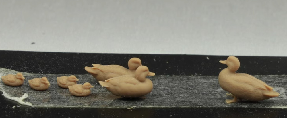 1/35 Resin ducks set Unpainted