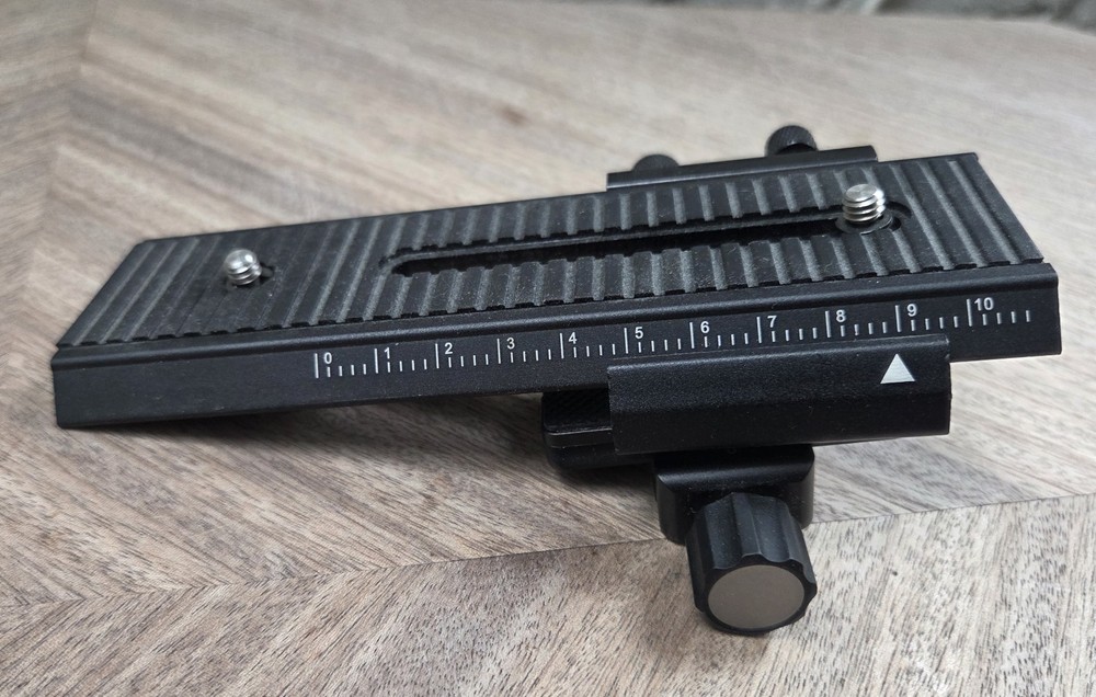 6in Adjustable Camera Platform & SunwayFoto DDC-26 Mini Clamp