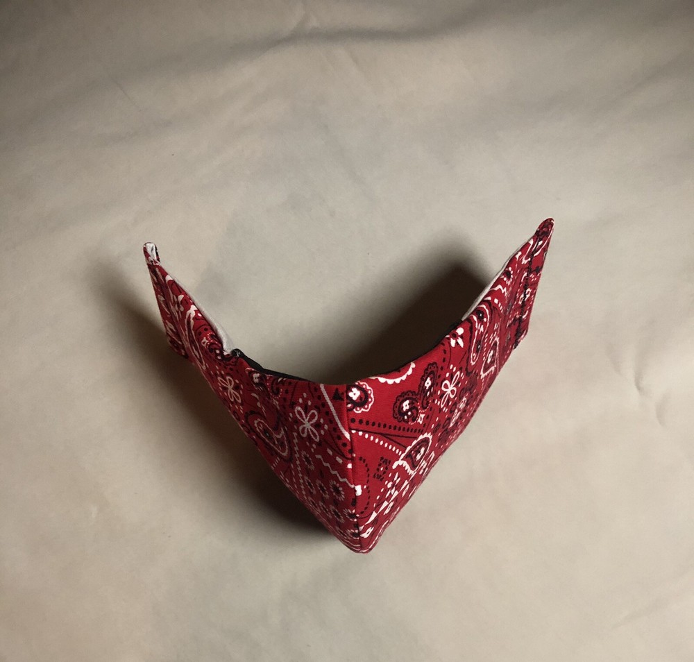 Red Bandana Cotton Face Mask
