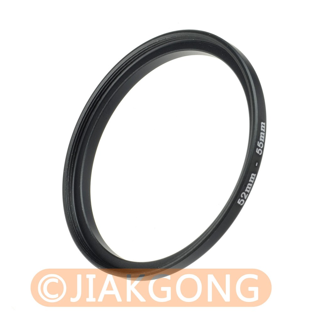 52mm-55mm 52-55 mm Step Up Filter Ring Stepping Adapter
