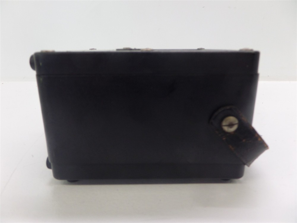 Vintage Weston 433 Electrical AC Voltmeter Zero Corrector Meter 25-125 Cycles