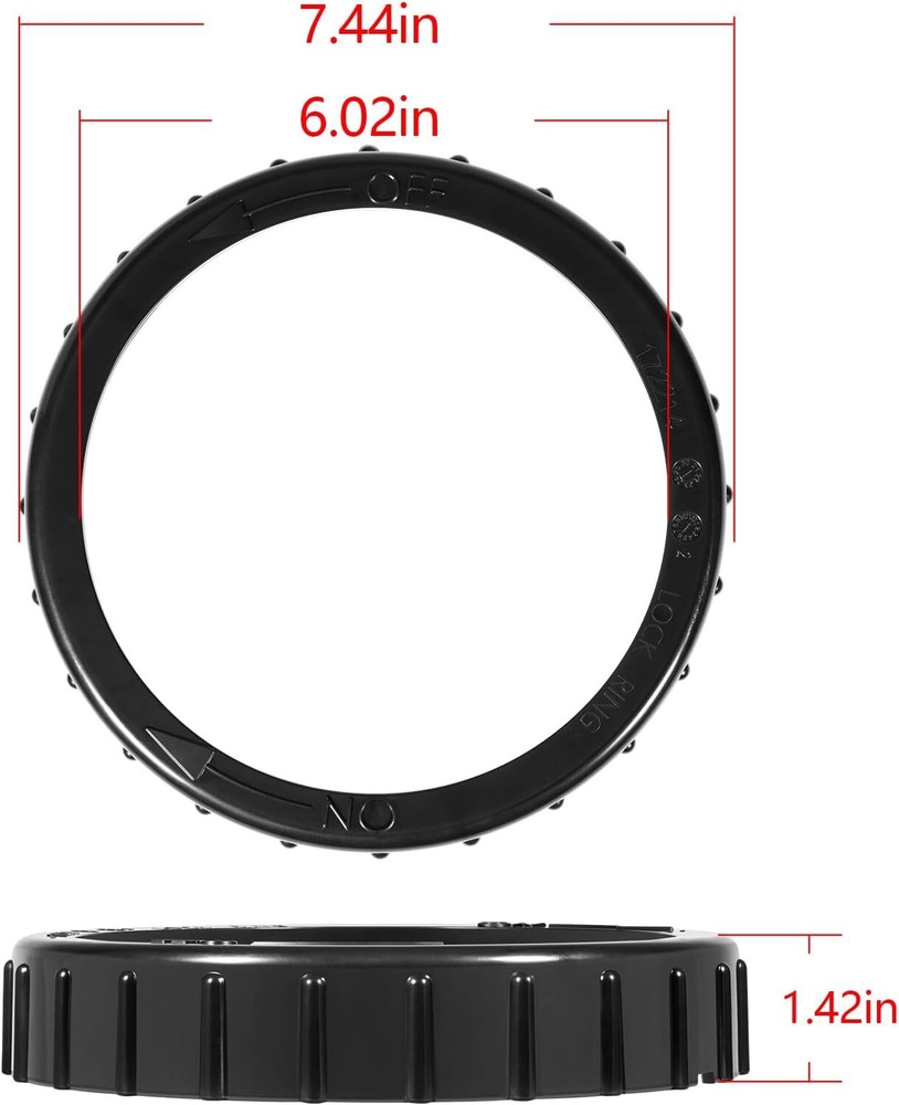 Lock Ring for Dynamic Rainbow Predator II Cartridge Pool Spa Cartridge Filter