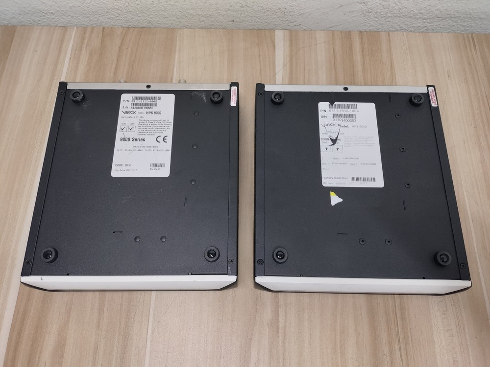 (LOT OF 2) VBRICK 9000 ENCODER HPS 9000 *NO POWER ADAPTER*