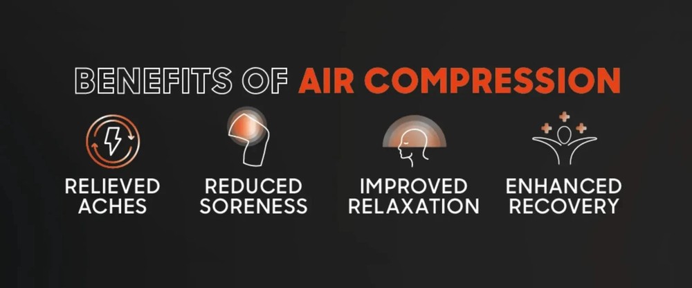 Sharper Image Air Compression Boots Flex Leg Recovery System Large/X-Large