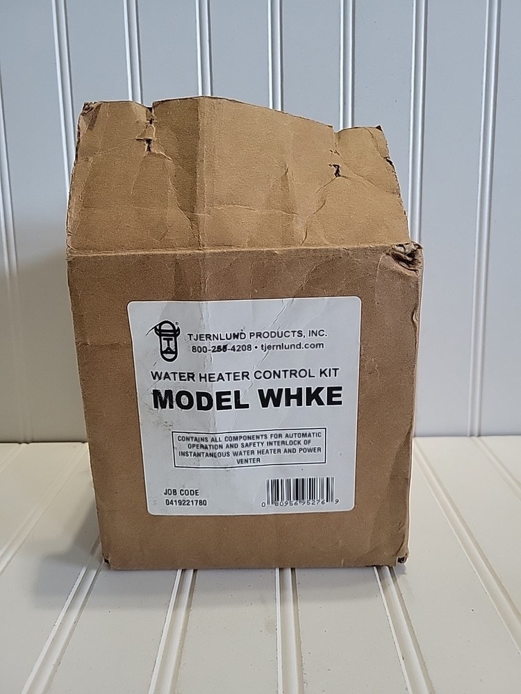 Tjernlund WHKE Water Heater Control Kit For Interlocking Only UC1 MAC1E or MAC4E