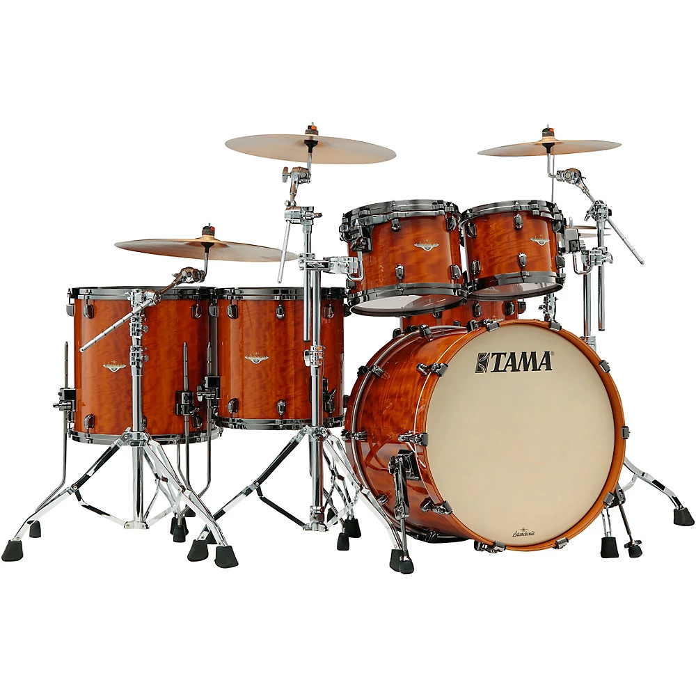 TAMA Starclassic Bubinga 5-Piece Drum Shell Pack - Gloss African Cherry