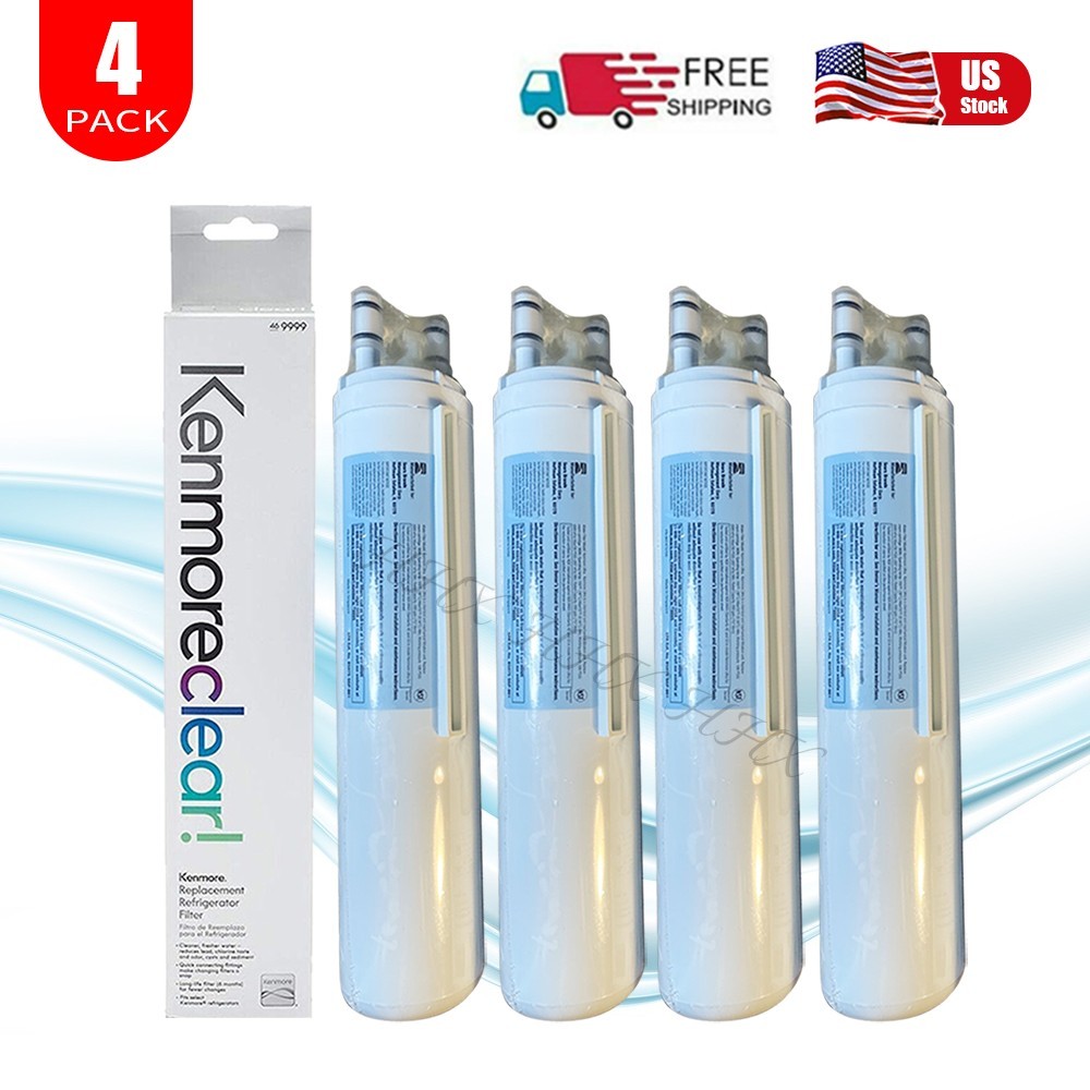 KenmoreClear 9999 469999 Replacement Refrigerator Water Filter New Sealed,4 PACK