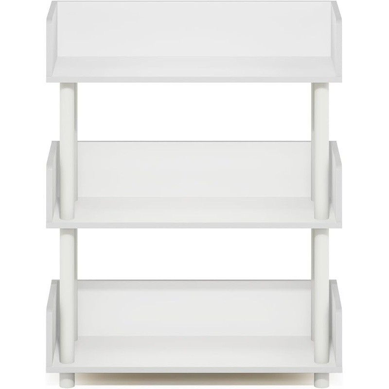 3-Tier Display Rack Storage Shelf Toolless Lightweight Space Saving Organizer US