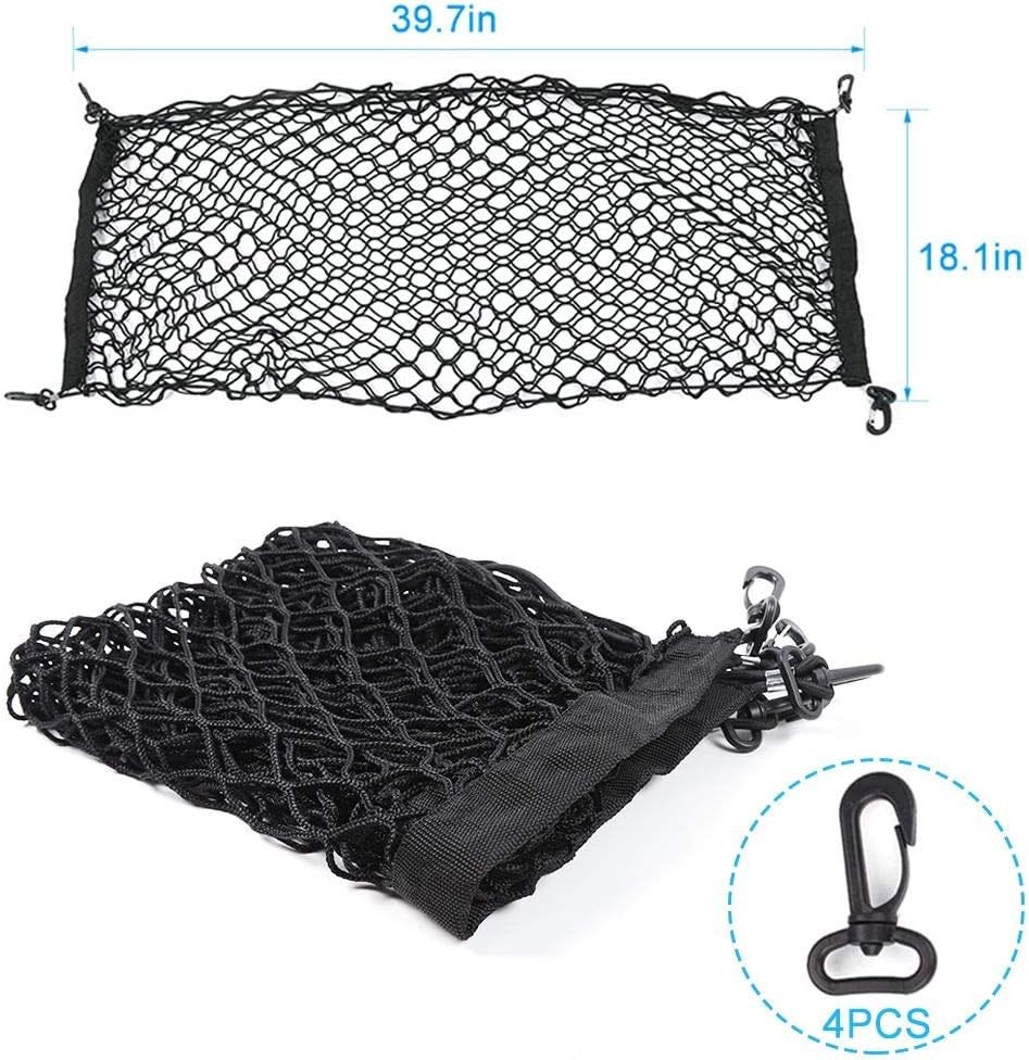 40 x 18-inch Universal Mesh Envelope Trunk Cargo Elastic Mesh