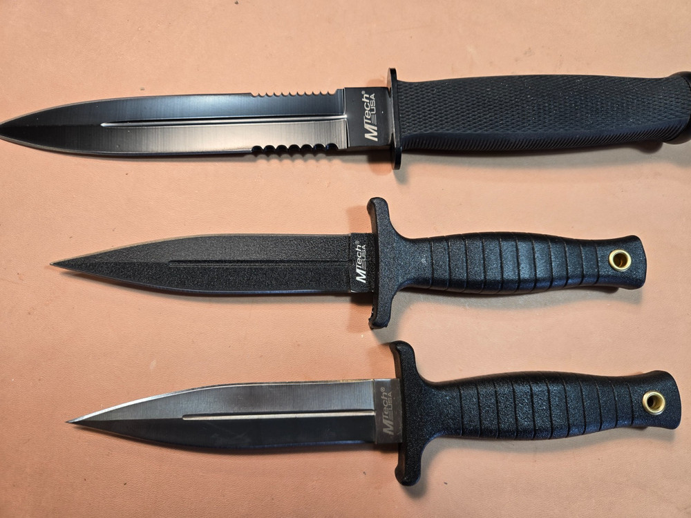 M-Tech Fixed Blade Knives Set of Three