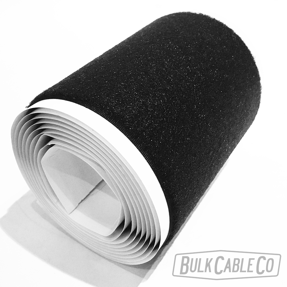 25 FT - Hook & Loop Fastener - 4" Wide - LOOP ONLY - Pedalboard & Guitar FX Tape