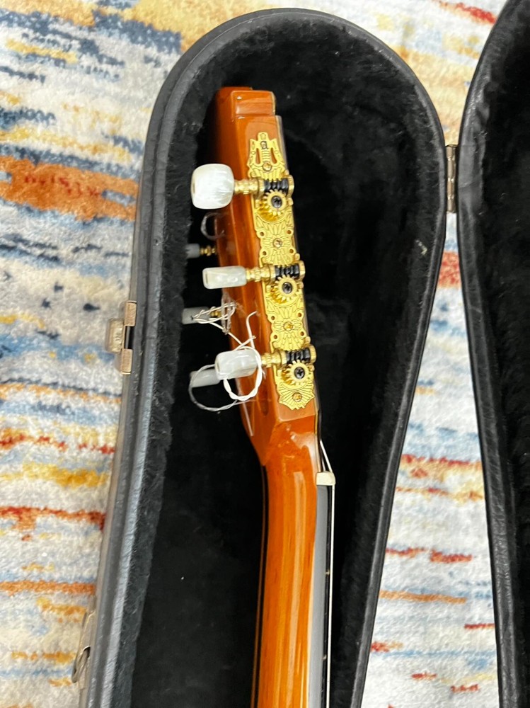 Alhambra 9P Classical Guitar, Natural, with hard case
