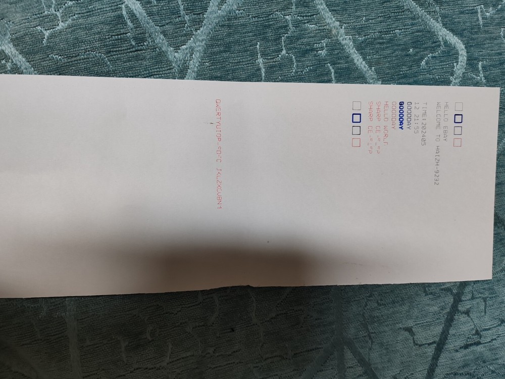 Vintage SHARP CE-515P plotter working with 4 pens Sold as part