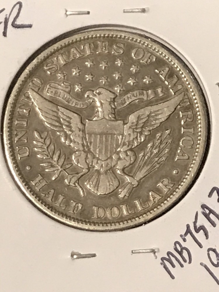 1904 Barber Half Dollar VF++