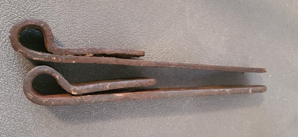 Antique Cast Iron Hinge Straps Architectural Salvage