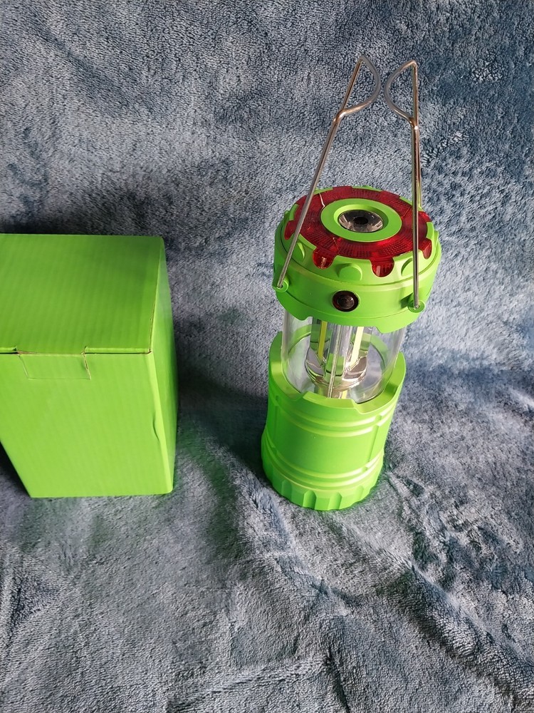 SecureBrite Pop-Up Lantern w/Flashlight & Emergency Flasher