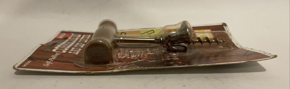 Vintage Irvinware Self-Pulling Corkscrew And Cap Lifter 1968 New Damaged Package