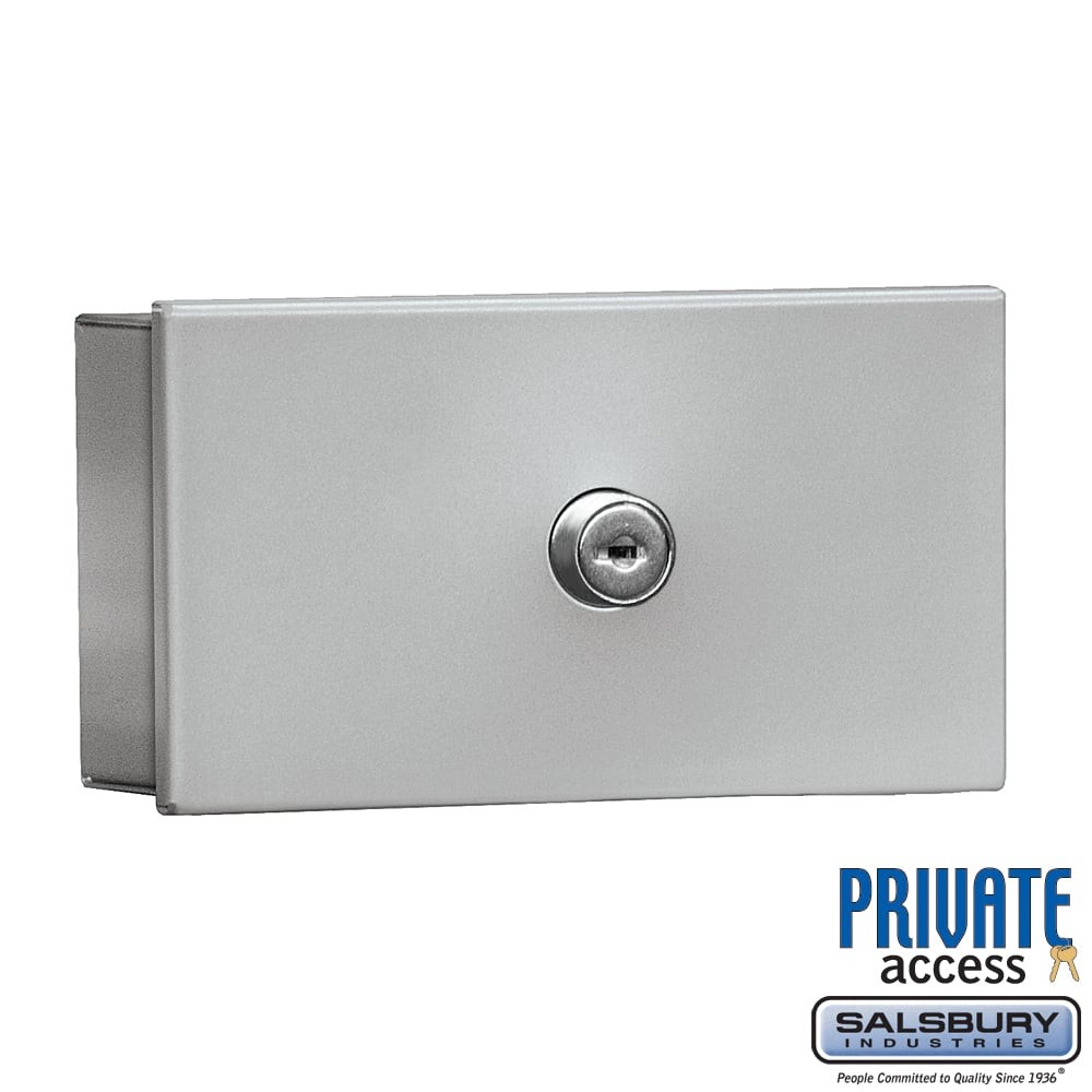 Salsbury Key Keeper (Includes Commercial Lock) - Aluminum - Surface Mounted