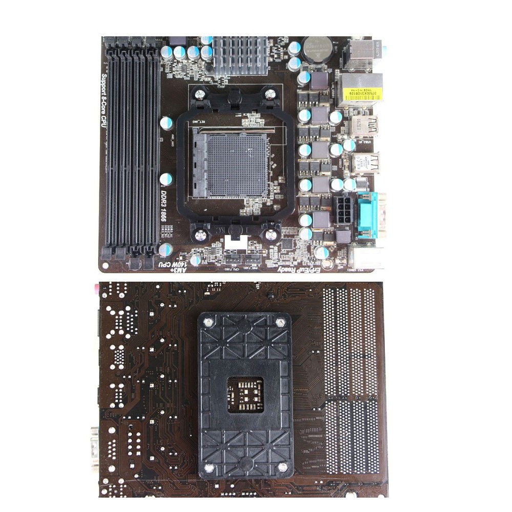 Black Plastic AMD CPU Fan Stand Bracket Base Socket Replacement for AM2 AM3 940