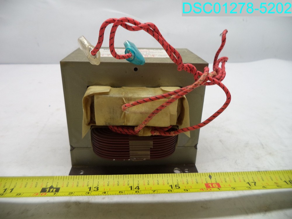 Used: MD-103AMR-1 High Voltage Microwave Transformer E306927