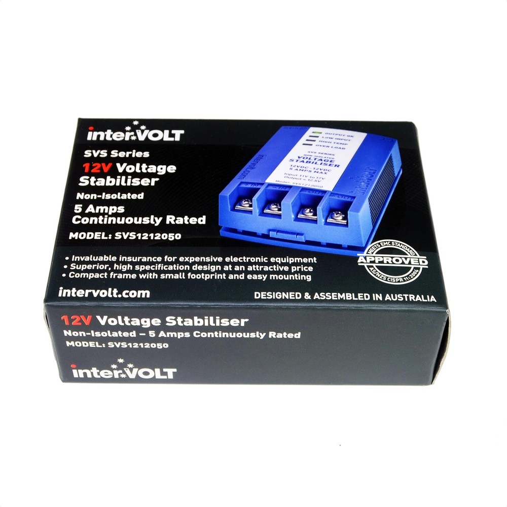 interVOLT 12 V DC Voltage Regulator - 12VDC Stabilizer/Voltage Regulator/Powe...