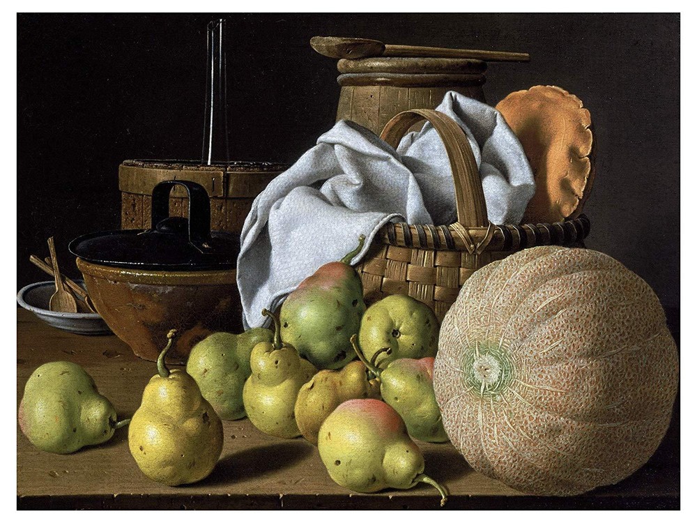 Fruit Melon Pear L. Melendez Tile Mural Kitchen Wall Backsplash Marble Ceramic