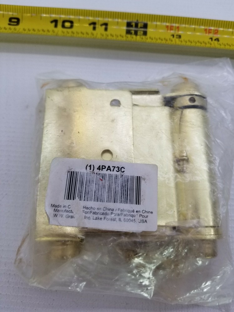 WESTWARD 4PA73C Double Acting Spring Hinge -- 4"