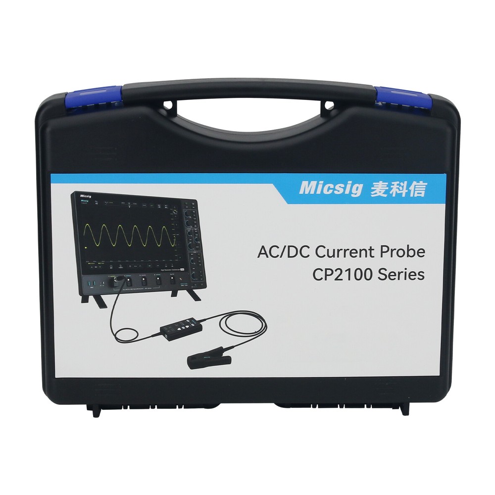 2.5MHz 10A/100A AC DC Current Probe USB Powered for Oscilloscopes+BNC Interface