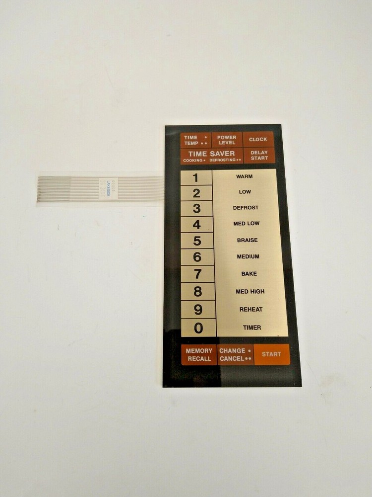 Maytag Microwave Touch Panel M7D494