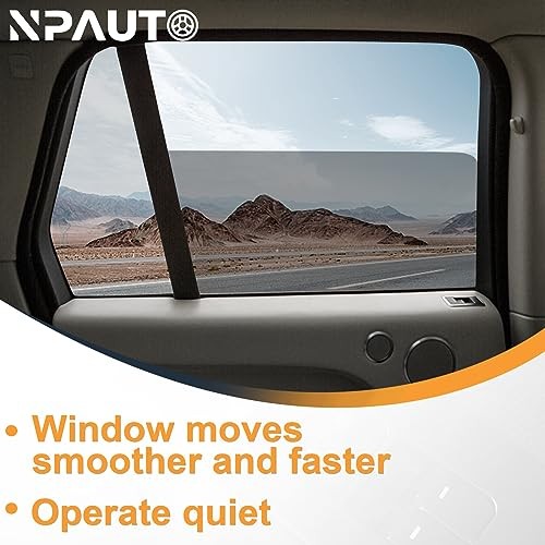 Rear Power Window Regulator Passenger Side with Motor Assembly Replacement for