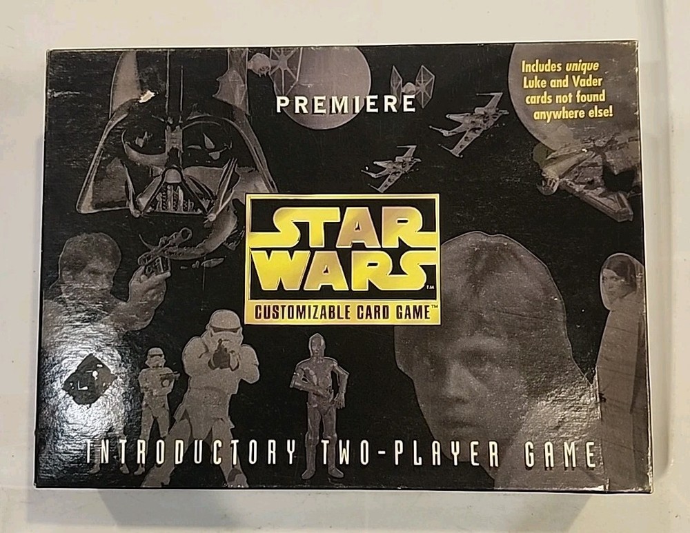 Star Wars CCG Premiere Introductory Two-Player Game Complete Excellent 1995