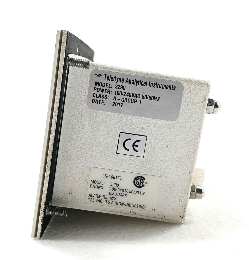 TELEDYNE ANALYTICAL MODEL 3290 PERCENT OXYGEN ANALYZER C64643A WITH SENSOR UNIT