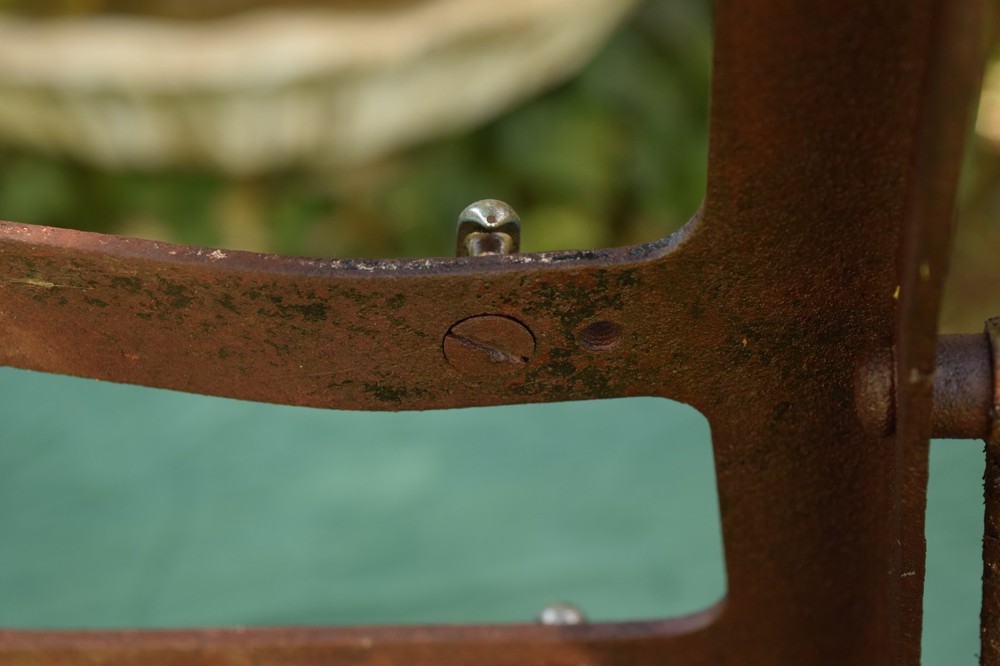 Antique Packard Luggage Rack