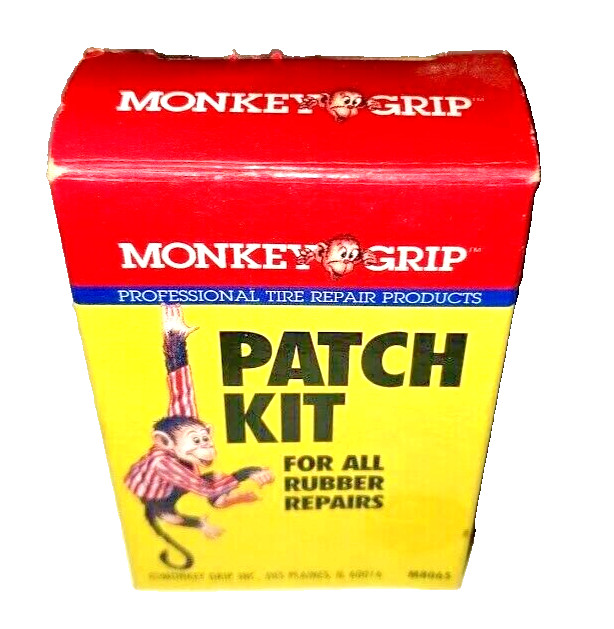 Vintage Monkey Grip Patch Kit in Original Box , Complete set
