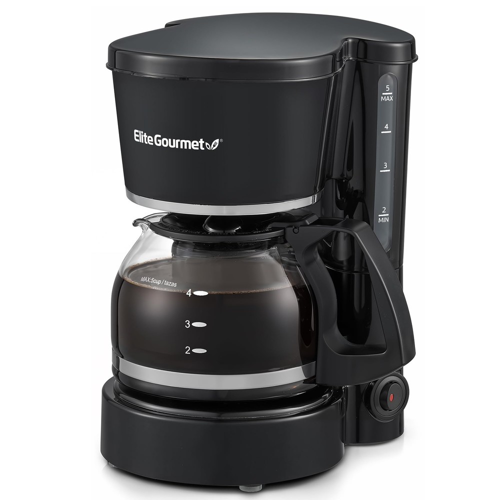 Elite Gourmet EHC5055 5 Cup Automatic Drip Coffee Maker