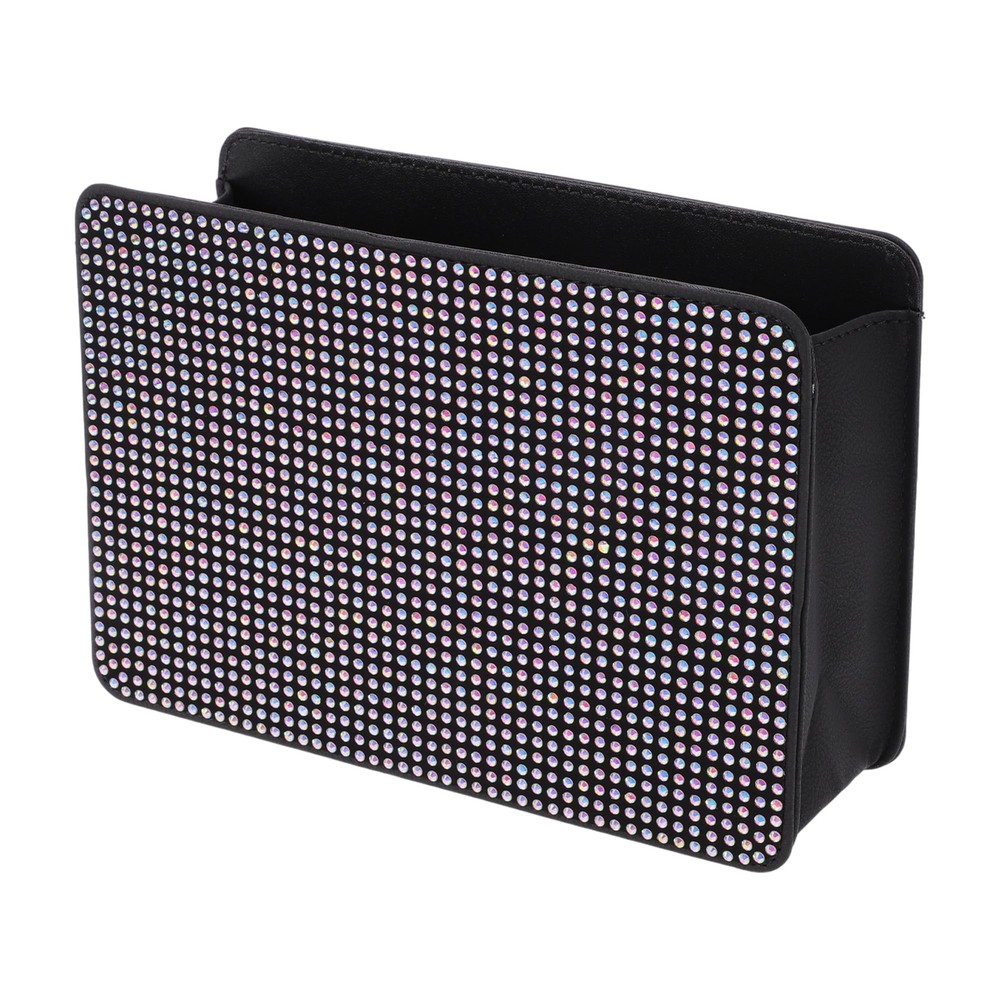 Car Trash Can Trash Bin Foldable 7.9" Length 2.8" Width 5.5" Height Assorted ...