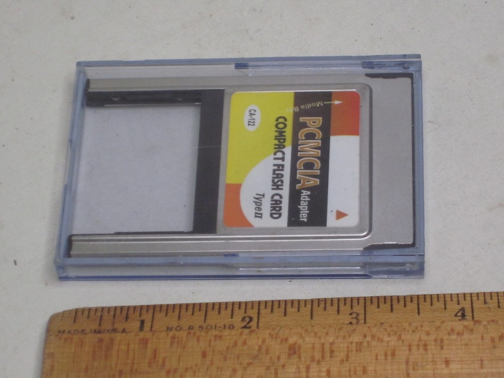 PCMCIA Adapter COMPACT FLASH CARD Type II CA-122