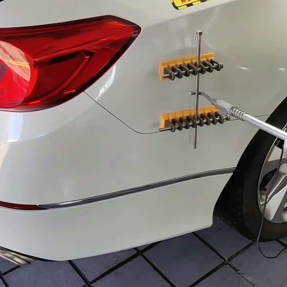 Quality Car Dent Removal Kit with Blue Glue Puller Tabs - Fast & Effective