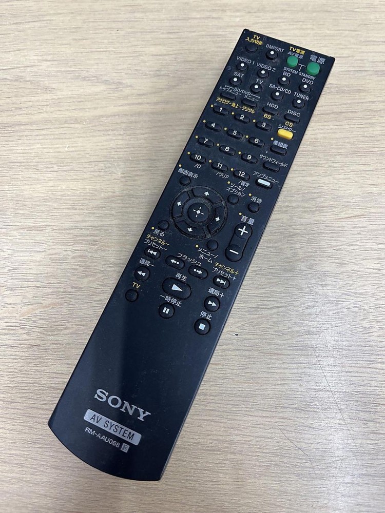 SONY Remote Control RM-AAU068
