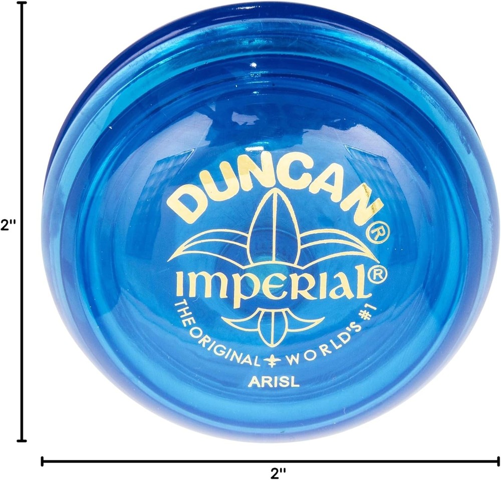 Durable Blue Imperial Yo-Yo - Perfect for Beginner Tricks and Learning