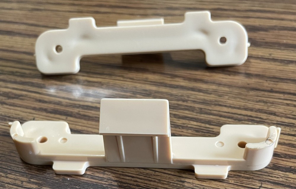 2 False Front Clips for 3/4" thick face frames works with 4-1/8” openings H-1083