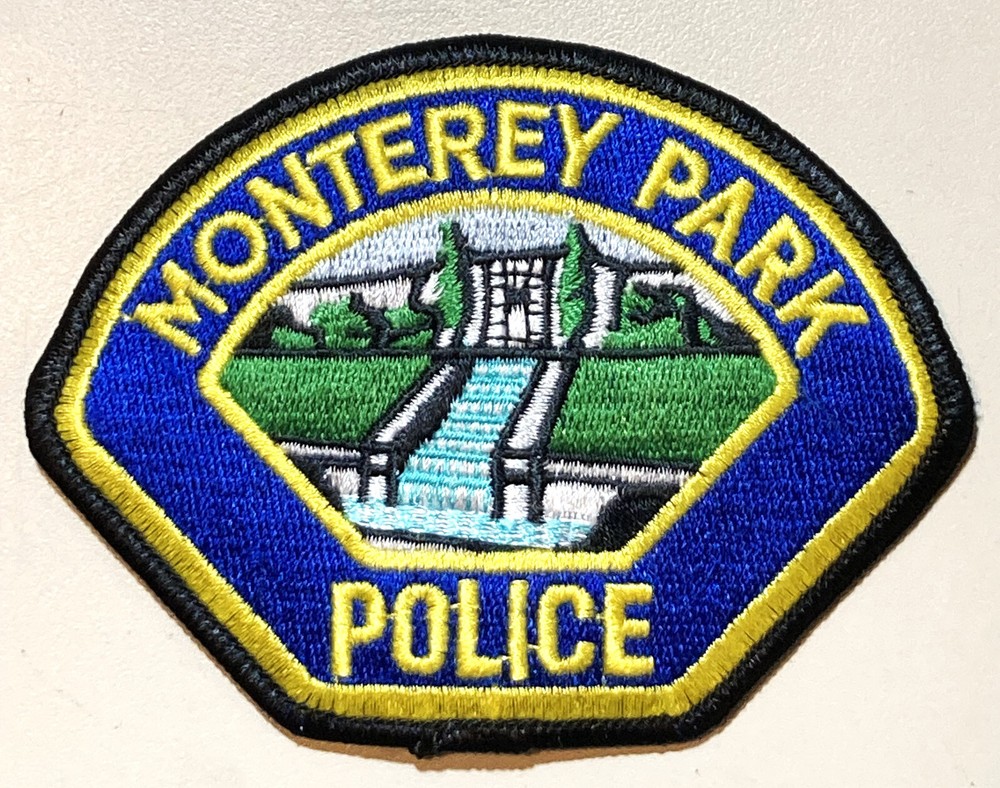 Monterey Park CA Police Patch
