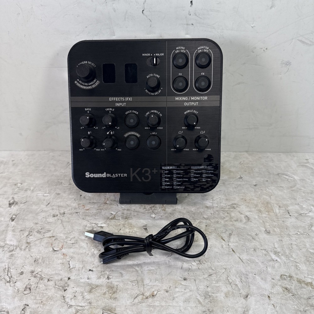 Sound Blaster K3+ Creative SB1720 | TESTED