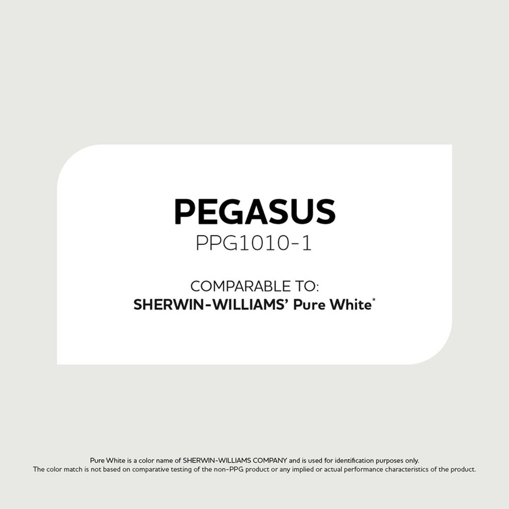 Fundamentals Grab-N-Go White Eggshell Interior Paint 1 Quart