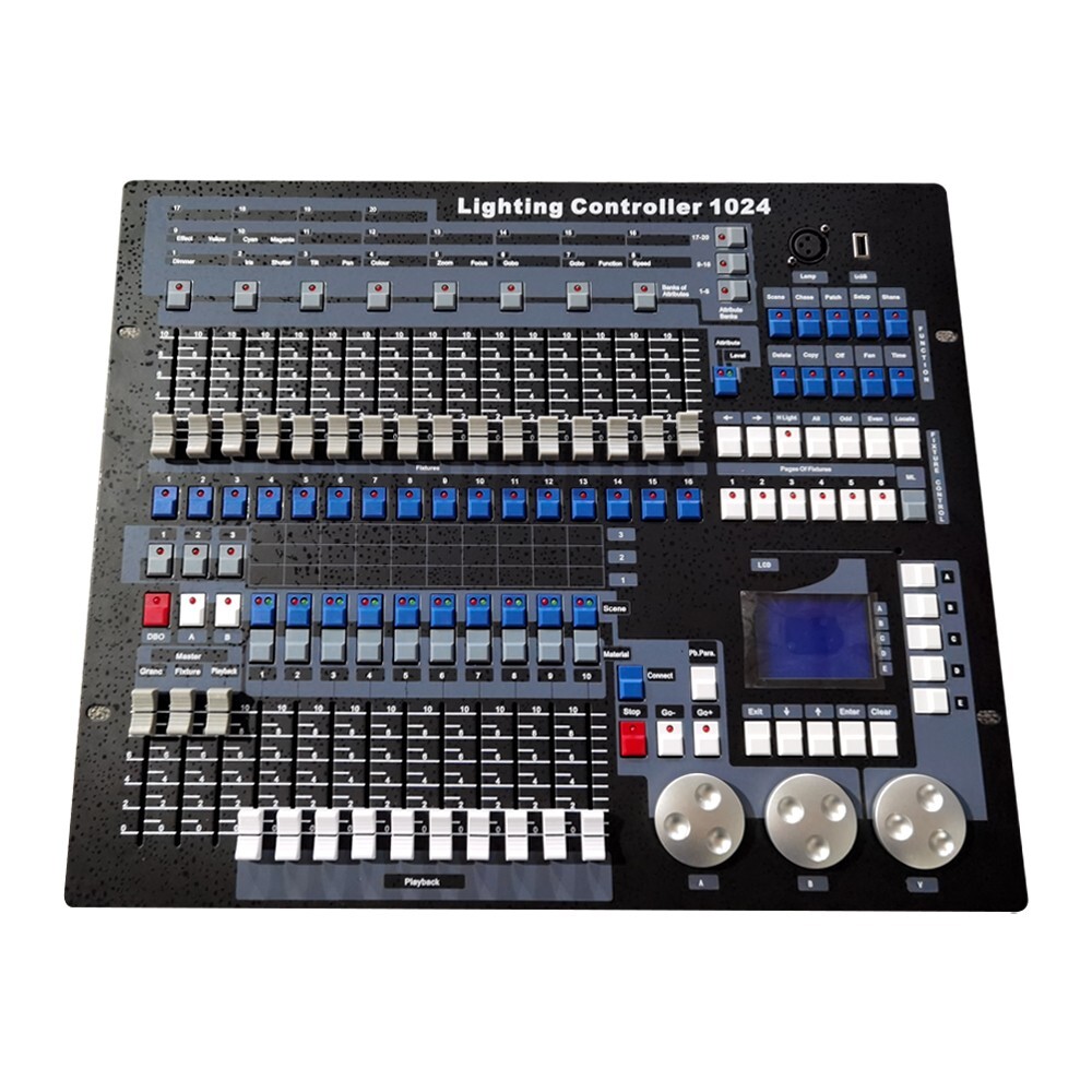 US flight case DMX 1024 channels Stage Lighting controller DJ console Equipment